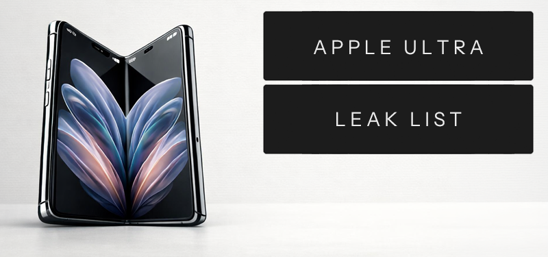 Apple Ultra Leak List