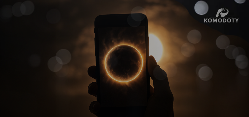 Komodoty Blog How your Mobile can help you watch the solar eclipse 2024