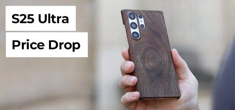 Komodoty Blog - Komodo Slim Wood Phone Case - Walnut - Samsung S25 Ultra