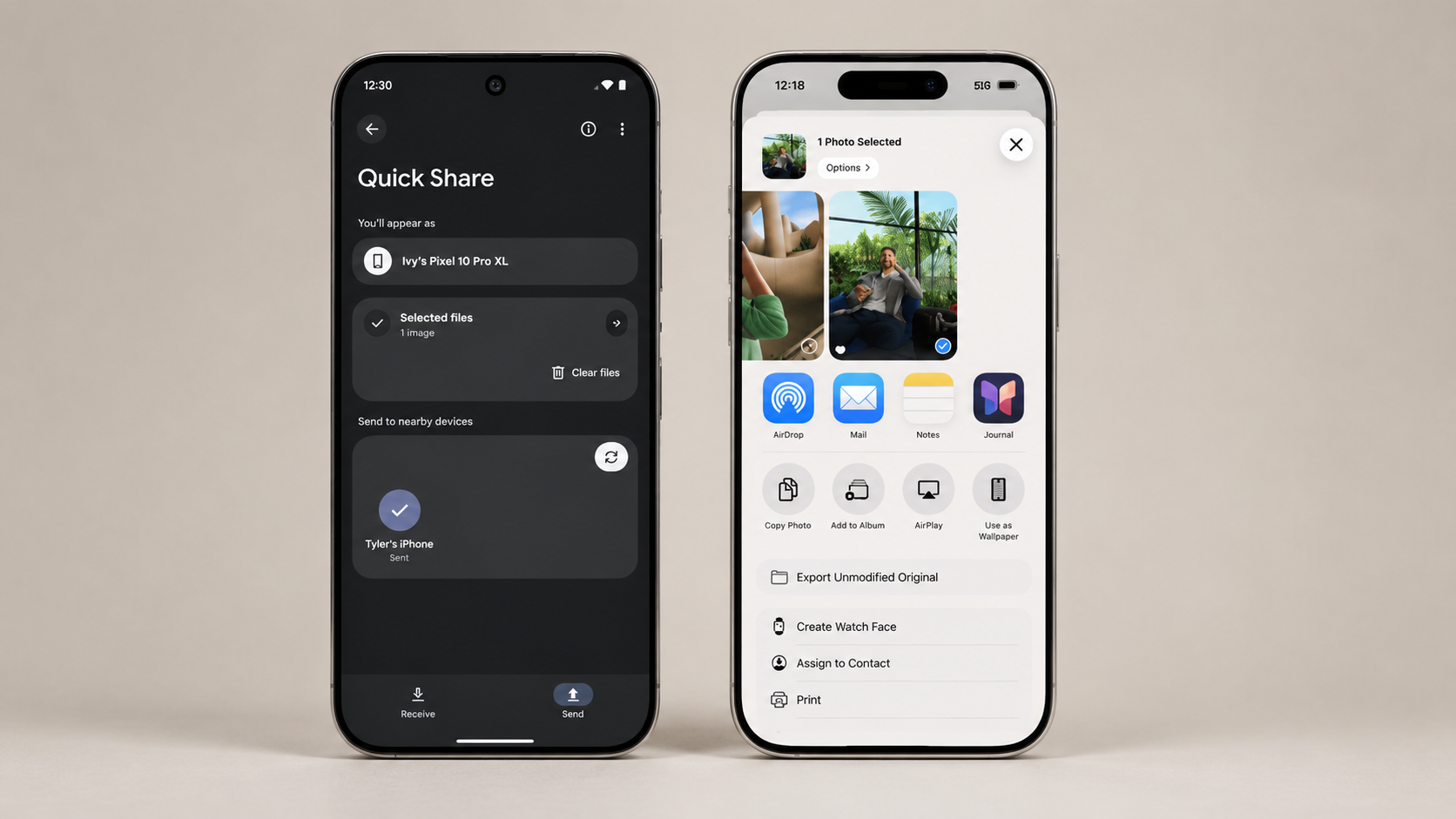 Phones Getting AirDrop on Android