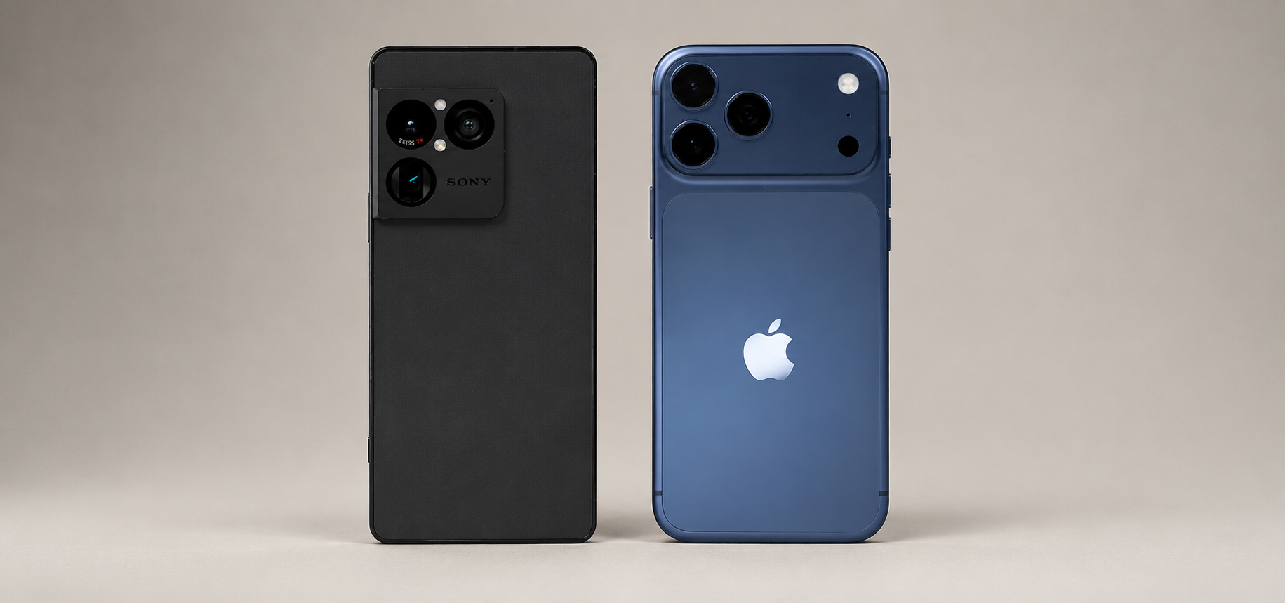 Sony Xperia 1 VIII compares to the iPhone 17 Pro