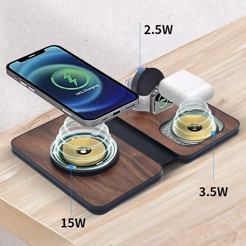 3 in 1 Wireless Charger Wireless Charging Station Komodo