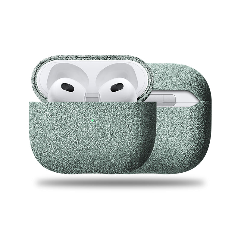 Alcantara AirPods Case AirPods Case Saguaro Mint Alcantara AirPods (3rd Generation)