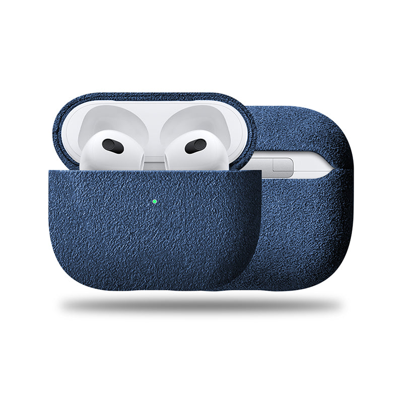 Alcantara AirPods Case AirPods Case Saguaro Ocean Blue Alcantara AirPods (3rd Generation)