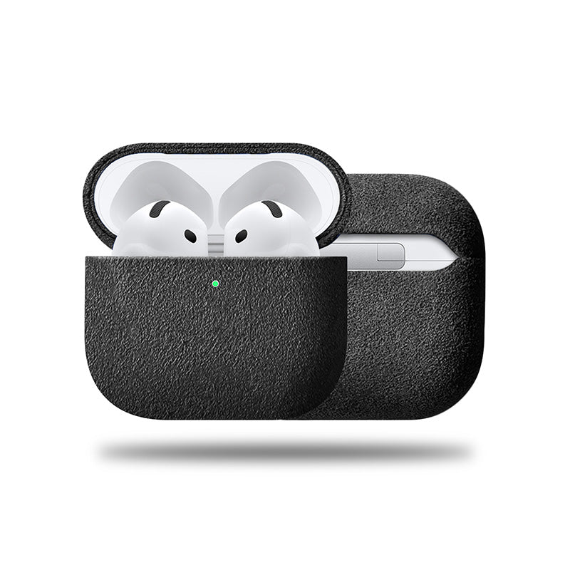 Alcantara AirPods Case AirPods Case Saguaro Black Alcantara AirPods (4th Generation)