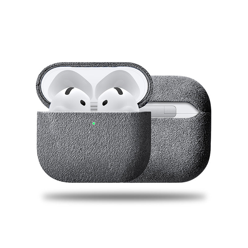 Alcantara AirPods Case AirPods Case Saguaro Grey Alcantara AirPods (4th Generation)