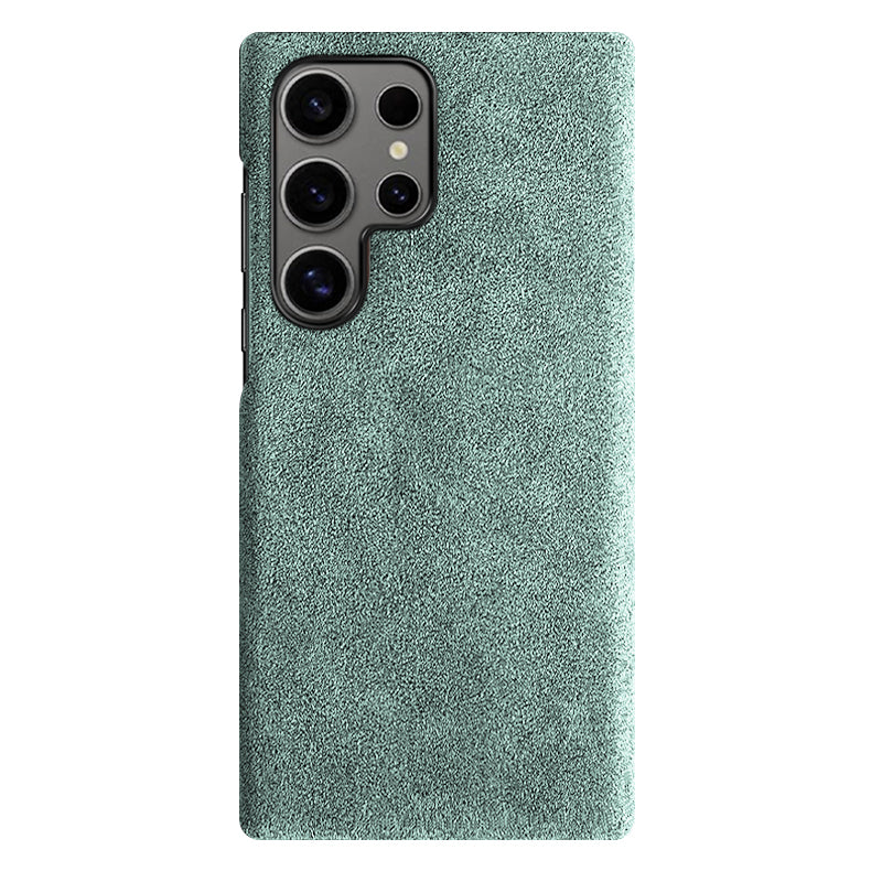 Alcantara Samsung Case Mobile Phone Cases Saguaro Mint Alcantara Samsung S24 Ultra