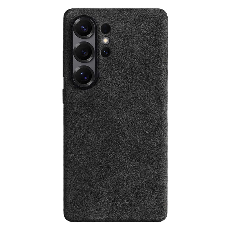 Alcantara Samsung Case Mobile Phone Cases Saguaro Black Alcantara Samsung S25 Ultra