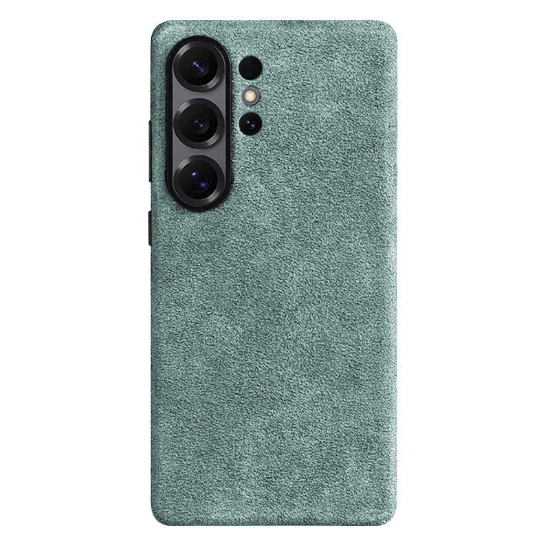 Alcantara Samsung Case Mobile Phone Cases Saguaro Mint Alcantara Samsung S25 Ultra