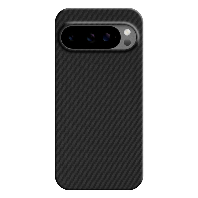 Aramid Fiber Pixel Case Mobile Phone Cases Volaris Black Aramid Fiber Pixel 9 Pro XL Open