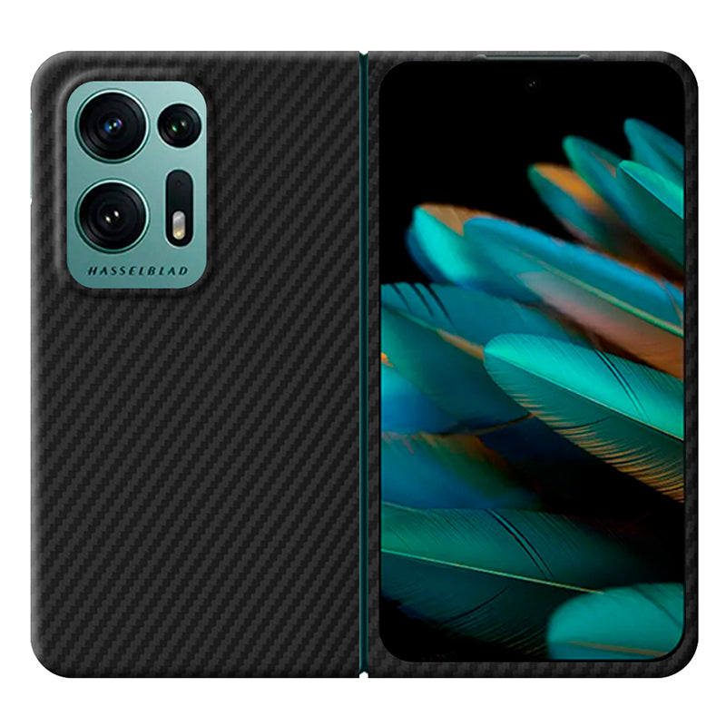 Aramid Fiber Oppo Phone Cases Mobile Phone Cases Volaris Black Aramid Fiber Find N2 Open