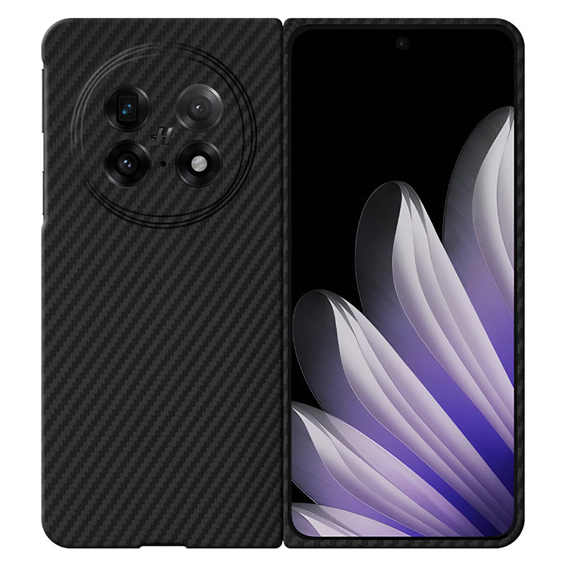Aramid Fiber Oppo Phone Cases Mobile Phone Cases Volaris Black Aramid Fiber Find N5 Closed