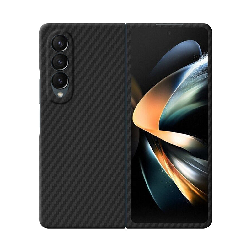 Aramid Fiber Samsung Case Mobile Phone Cases Volaris Black Aramid Fiber Z Fold4 Sealed