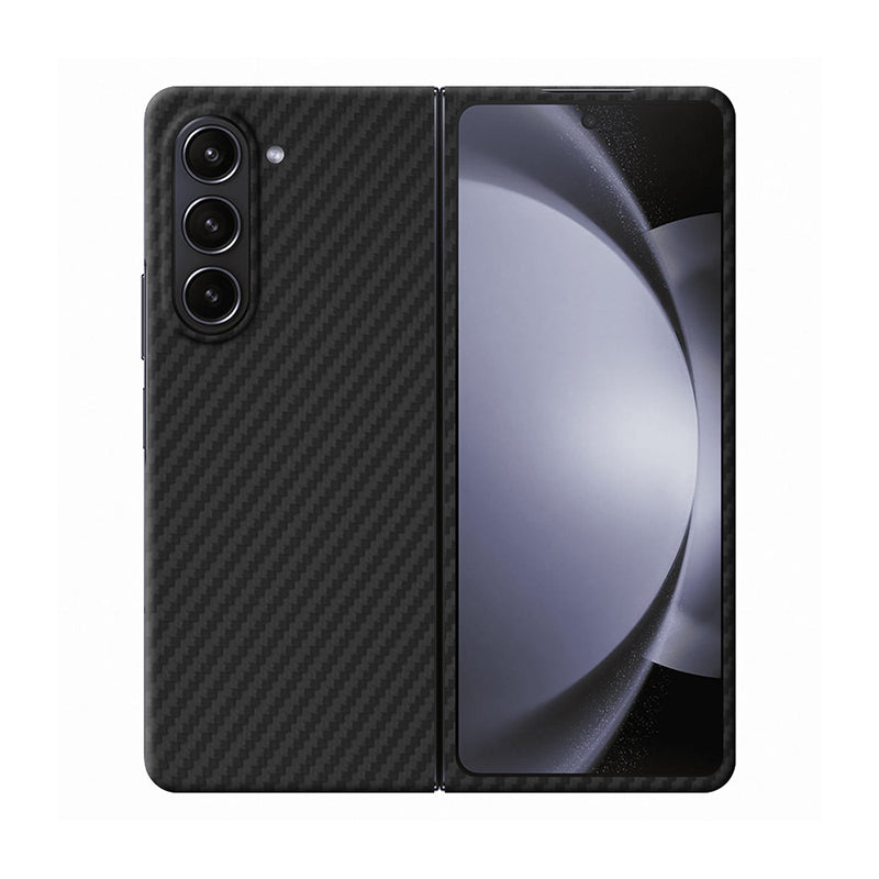 Aramid Fiber Samsung Case Mobile Phone Cases Volaris Black Aramid Fiber Z Fold5 Open