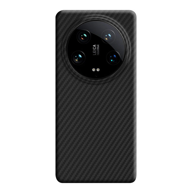 Aramid Fiber Xiaomi Case Mobile Phone Cases Volaris Black Aramid Fiber Xiaomi 14 Ultra Open
