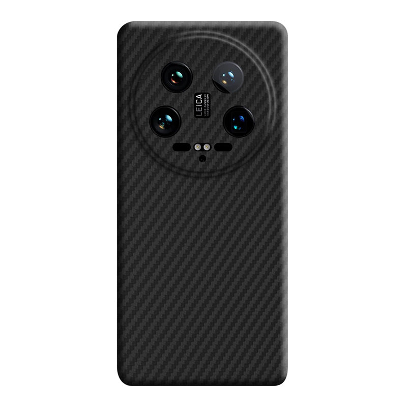 Aramid Fiber Xiaomi Case Mobile Phone Cases Volaris Black Aramid Fiber Xiaomi 14 Ultra Sealed