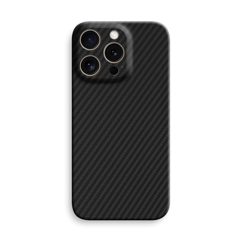 Aramid Fiber iPhone Case Mobile Phone Cases Volaris Black Aramid Fiber iPhone 15 Pro Sealed