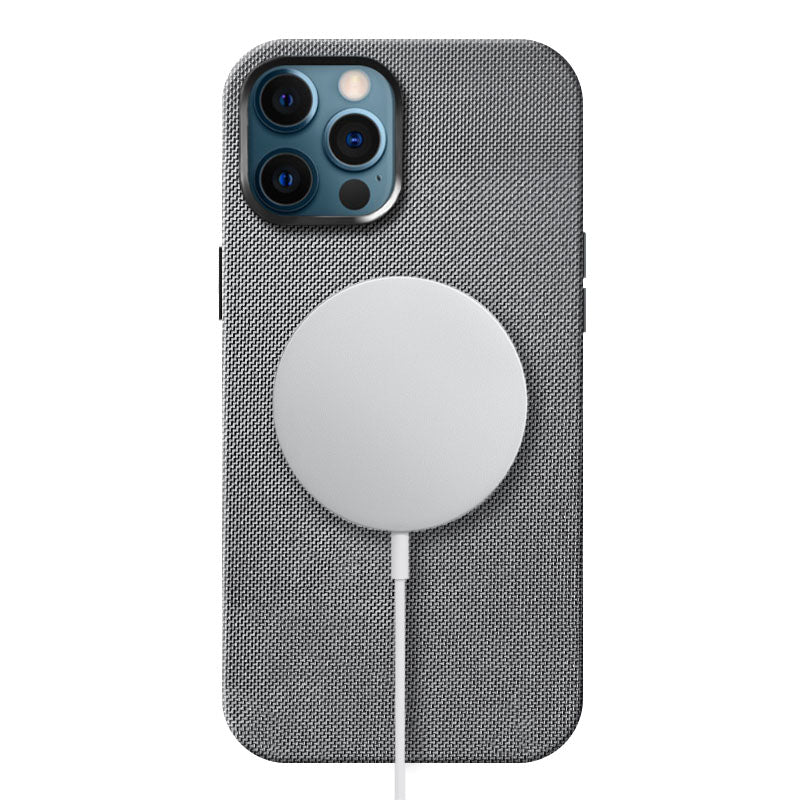 Cordura iPhone Case Mobile Phone Cases Kilimanjaro Ash Grey iPhone 12 Pro Max