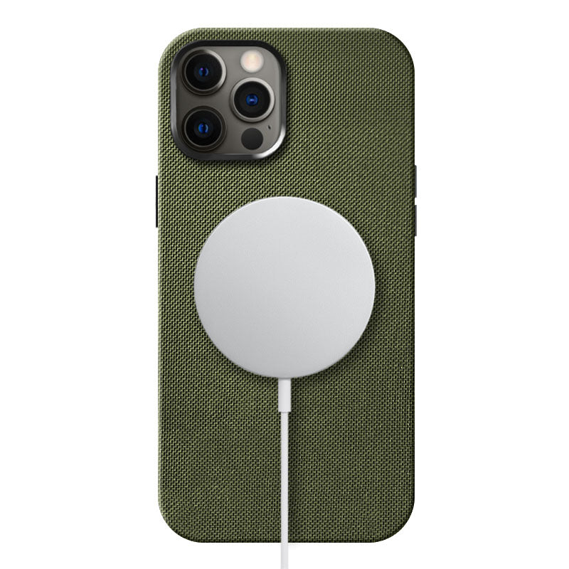 Cordura iPhone Case Mobile Phone Cases Kilimanjaro Military Green iPhone 12 Pro Max