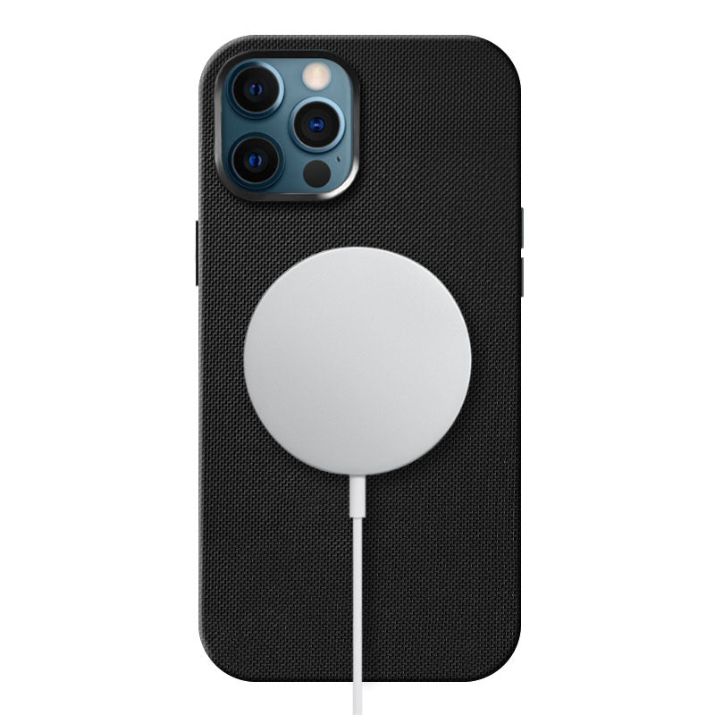Cordura iPhone Case Mobile Phone Cases Kilimanjaro Obsidian Black iPhone 12 Pro Max