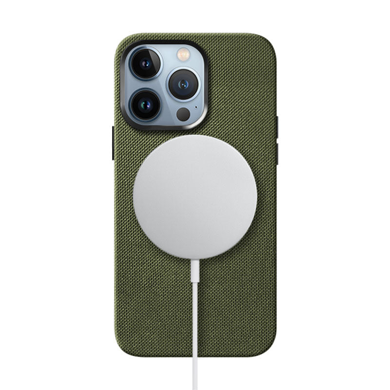 Cordura iPhone Case Mobile Phone Cases Kilimanjaro Military Green iPhone 13 Pro