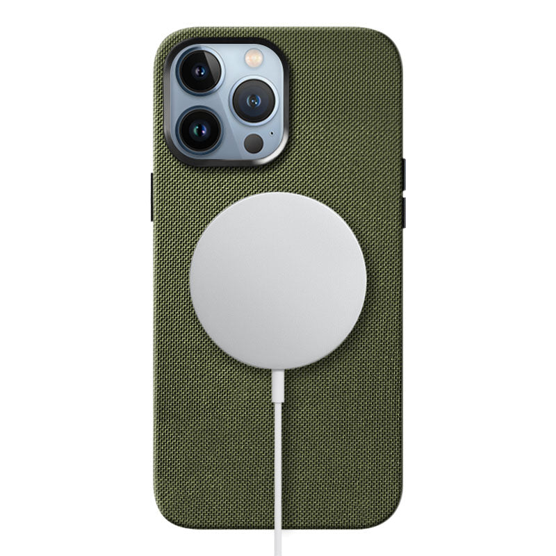 Cordura iPhone Case Mobile Phone Cases Kilimanjaro Military Green iPhone 13 Pro Max