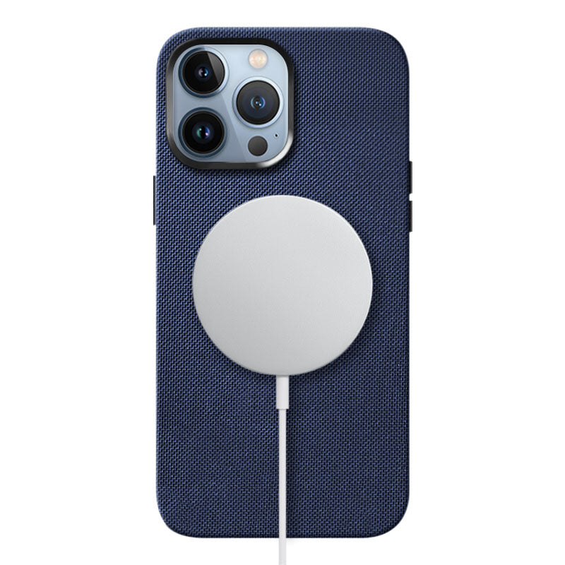Cordura iPhone Case Mobile Phone Cases Kilimanjaro Navy Blue iPhone 13 Pro Max