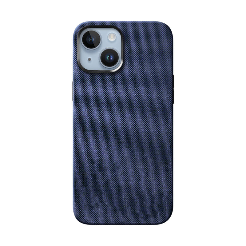 Cordura iPhone Case Mobile Phone Cases Kilimanjaro Navy Blue iPhone 14