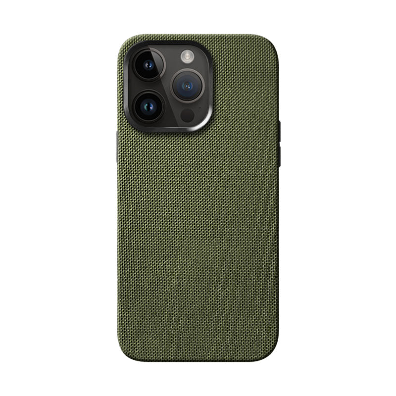 Cordura iPhone Case Mobile Phone Cases Kilimanjaro Military Green iPhone 14 Pro