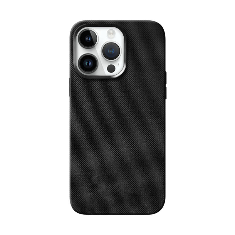 Cordura iPhone Case Mobile Phone Cases Kilimanjaro Obsidian Black iPhone 14 Pro