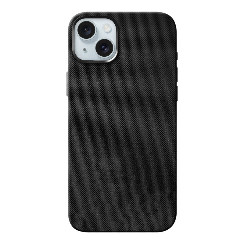 Cordura iPhone Case Mobile Phone Cases Kilimanjaro Obsidian Black iPhone 15 Plus