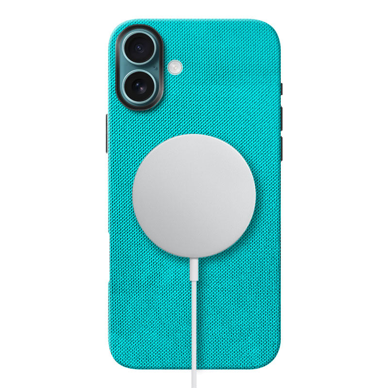 Cordura iPhone Case Mobile Phone Cases Kilimanjaro Aqua iPhone 16 Plus