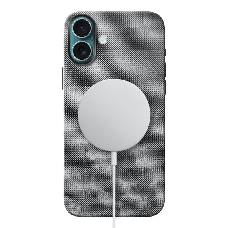 Cordura iPhone Case Mobile Phone Cases Kilimanjaro Ash Grey iPhone 16 Plus