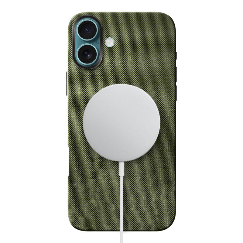 Cordura iPhone Case Mobile Phone Cases Kilimanjaro Military Green iPhone 16 Plus