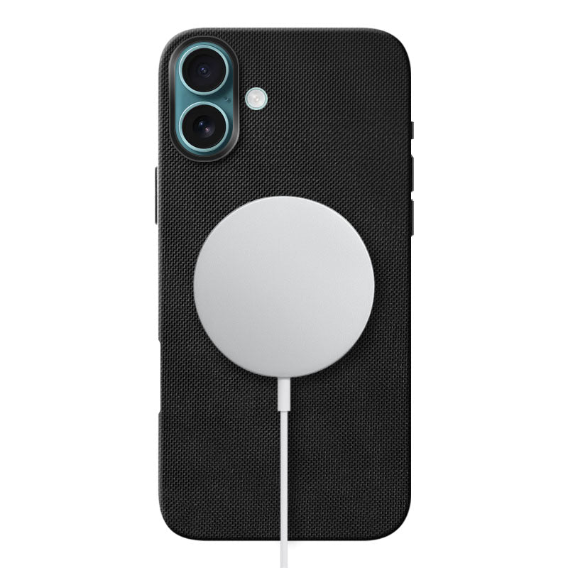 Cordura iPhone Case Mobile Phone Cases Kilimanjaro Obsidian Black iPhone 16 Plus