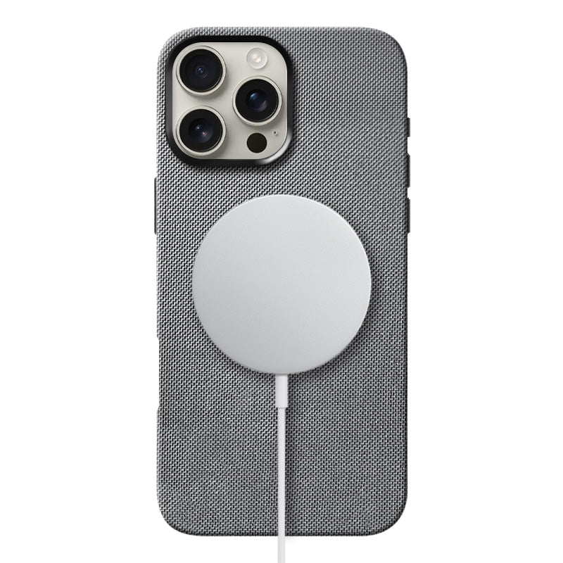 Cordura iPhone Case Mobile Phone Cases Kilimanjaro Ash Grey iPhone 16 Pro Max