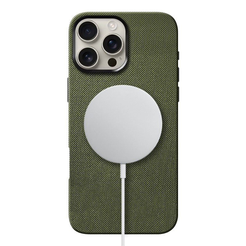 Cordura iPhone Case Mobile Phone Cases Kilimanjaro Military Green iPhone 16 Pro Max