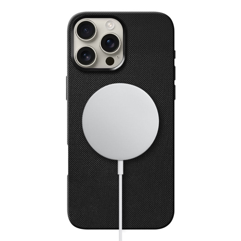 Cordura iPhone Case Mobile Phone Cases Kilimanjaro Obsidian Black iPhone 16 Pro Max