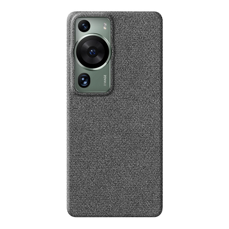 Dark Gray textured Huawei P60 Pro phone case on a white background