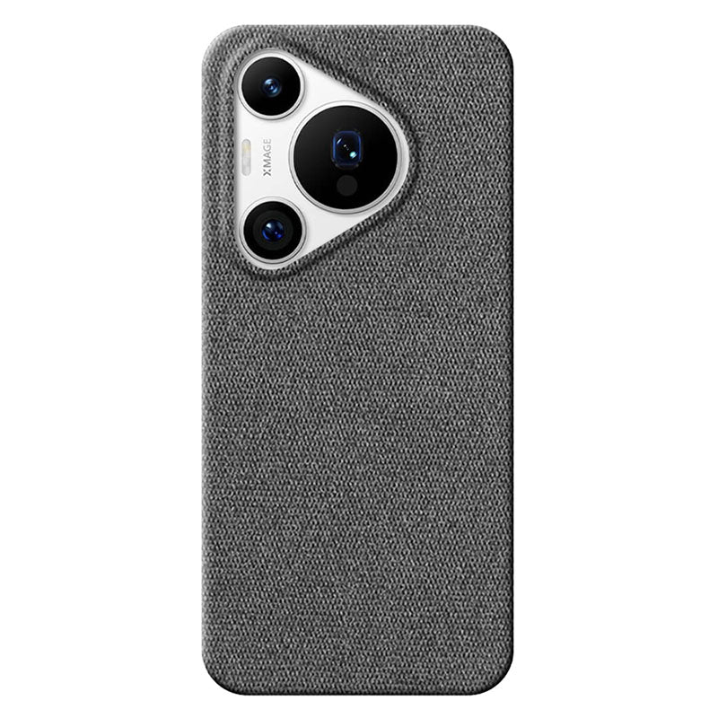 Dark Gray textured Huawei Pura 70 Pro phone case on a white background