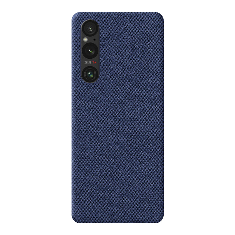 Fabric Sony Case Mobile Phone Cases Sequoia Blue Xperia 1 V