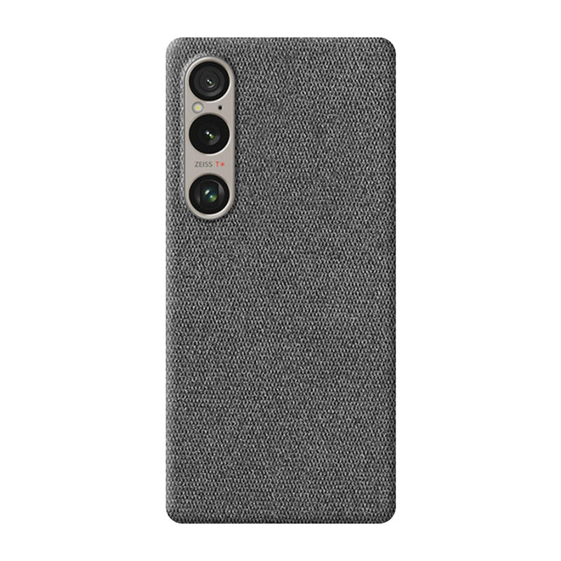 Fabric Sony Case Sequoia Dark Grey Xperia 1 VI