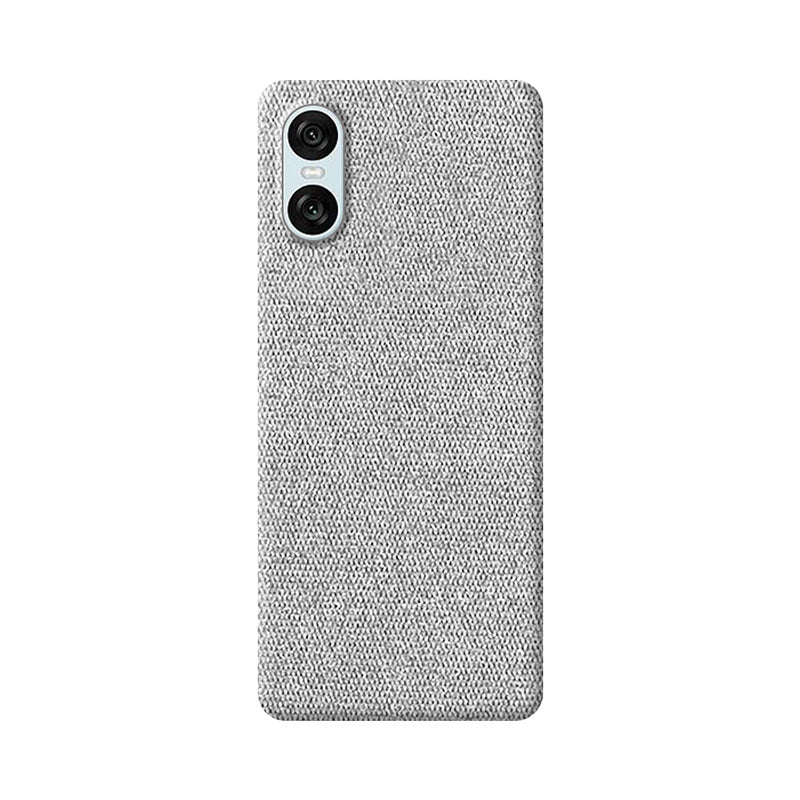 Fabric Sony Case Sequoia Light Grey Xperia 10 VI