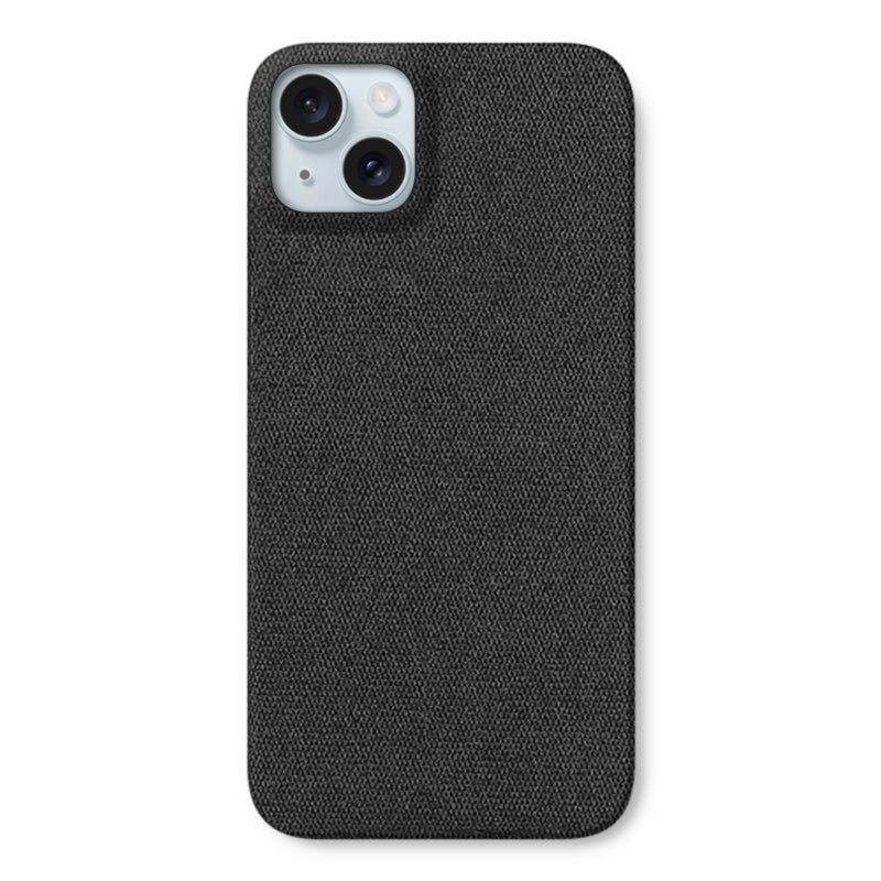 Fabric iPhone Case Mobile Phone Cases Sequoia Black iPhone 15 Plus