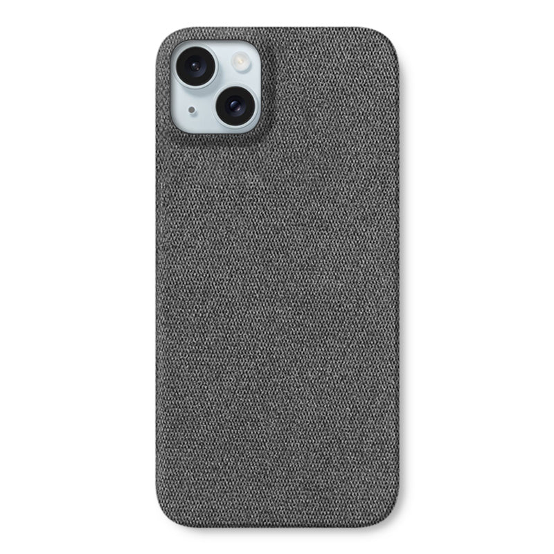 Fabric iPhone Case Mobile Phone Cases Sequoia Dark Grey iPhone 15 Plus