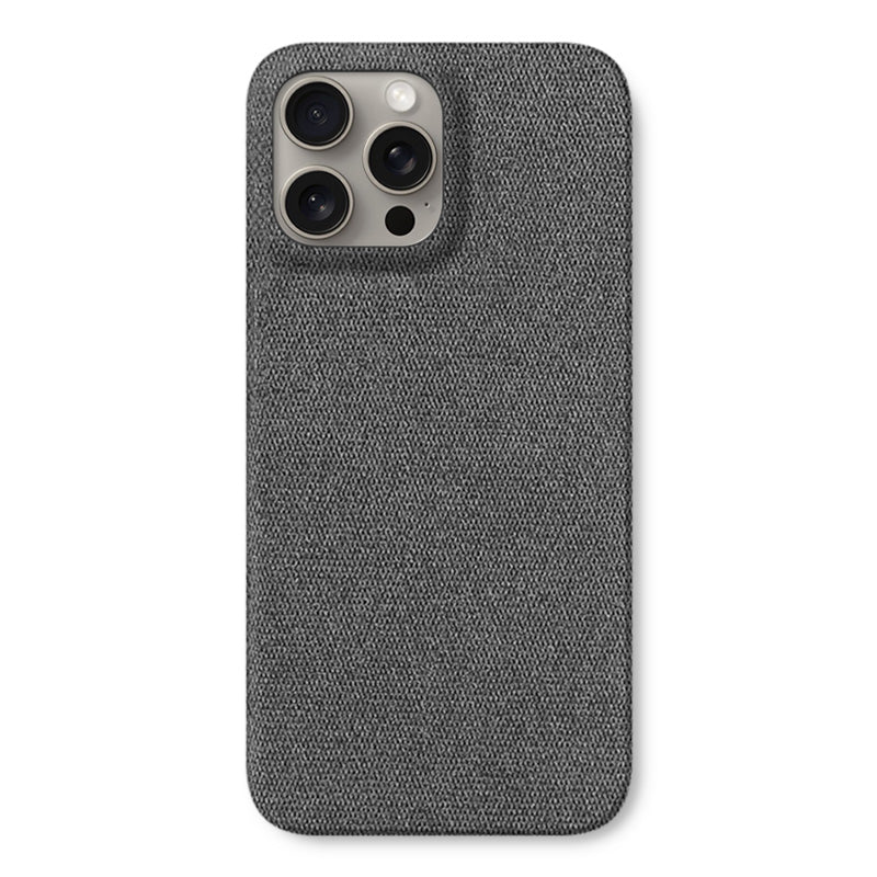 Fabric iPhone Case Mobile Phone Cases Sequoia Dark Grey iPhone 15 Pro Max
