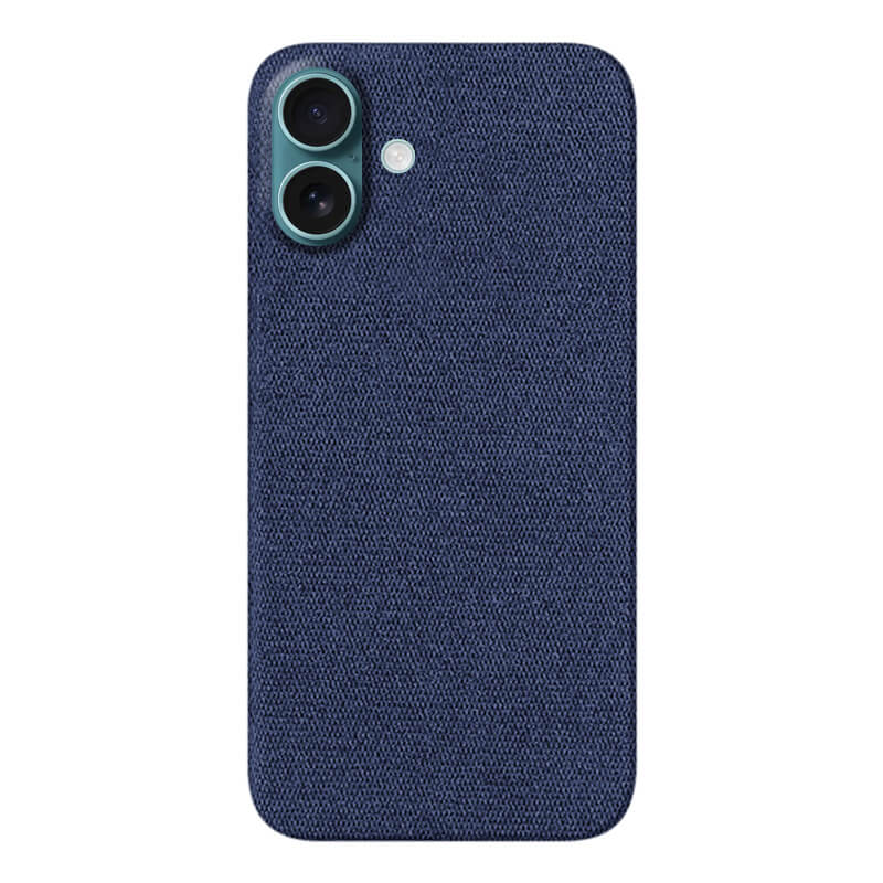 Fabric iPhone Case Mobile Phone Cases Sequoia Blue iPhone 16 Plus