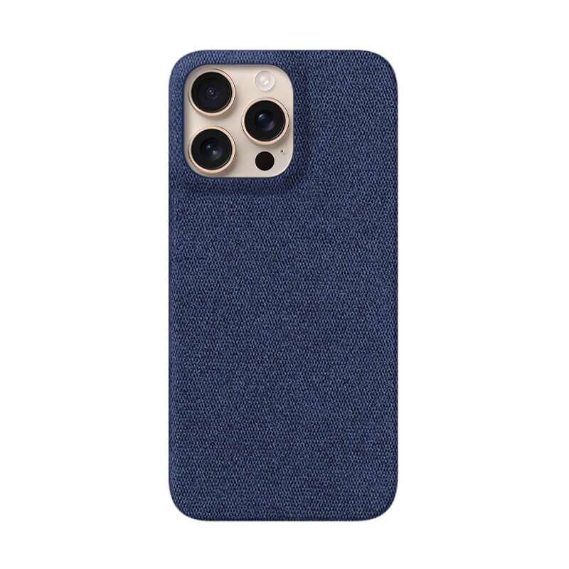 Fabric iPhone Case Mobile Phone Cases Sequoia Blue iPhone 16 Pro
