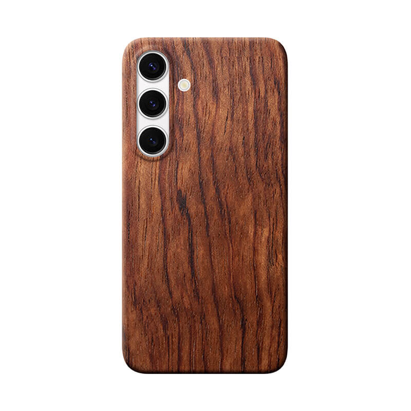 Slim Wood Samsung Case Mobile Phone Cases Komodo Rosewood S24 Plus
