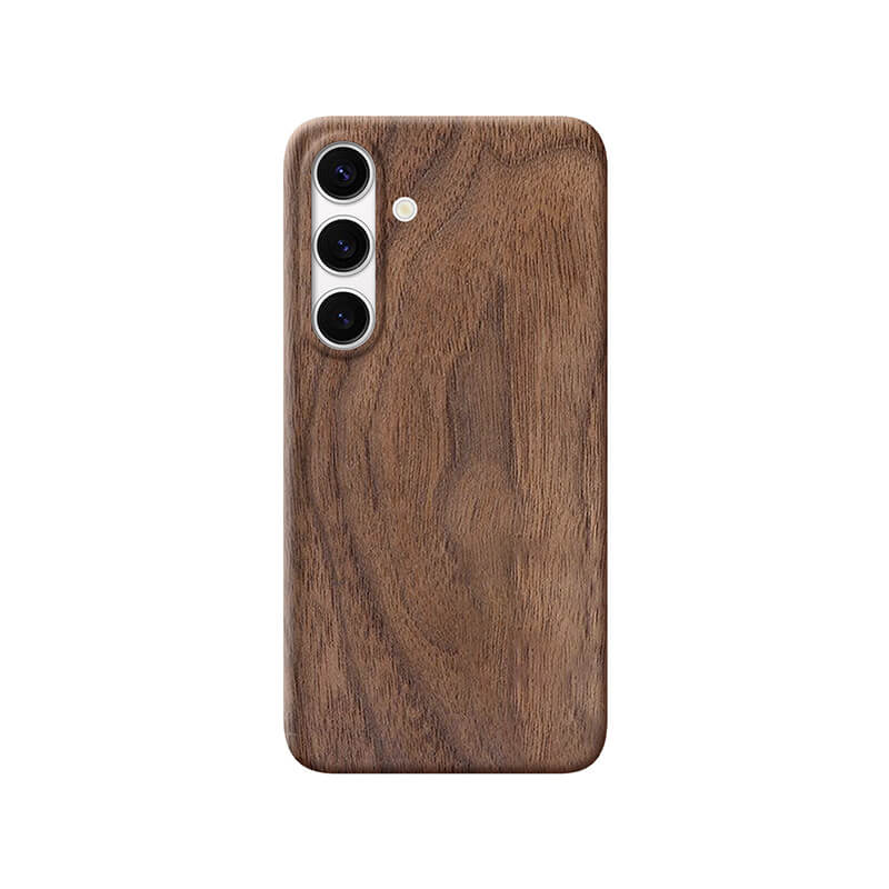Slim Wood Samsung Case Mobile Phone Cases Komodo Walnut S24